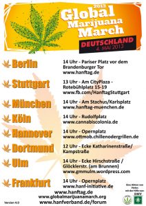 Plakat zum Hanftag 2013