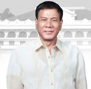 Portrait des Präsidenten Rodrigo R. Duterte, Quelle: Staff of the Presidential Communications Operations Office and the Office of the President of the Philippines