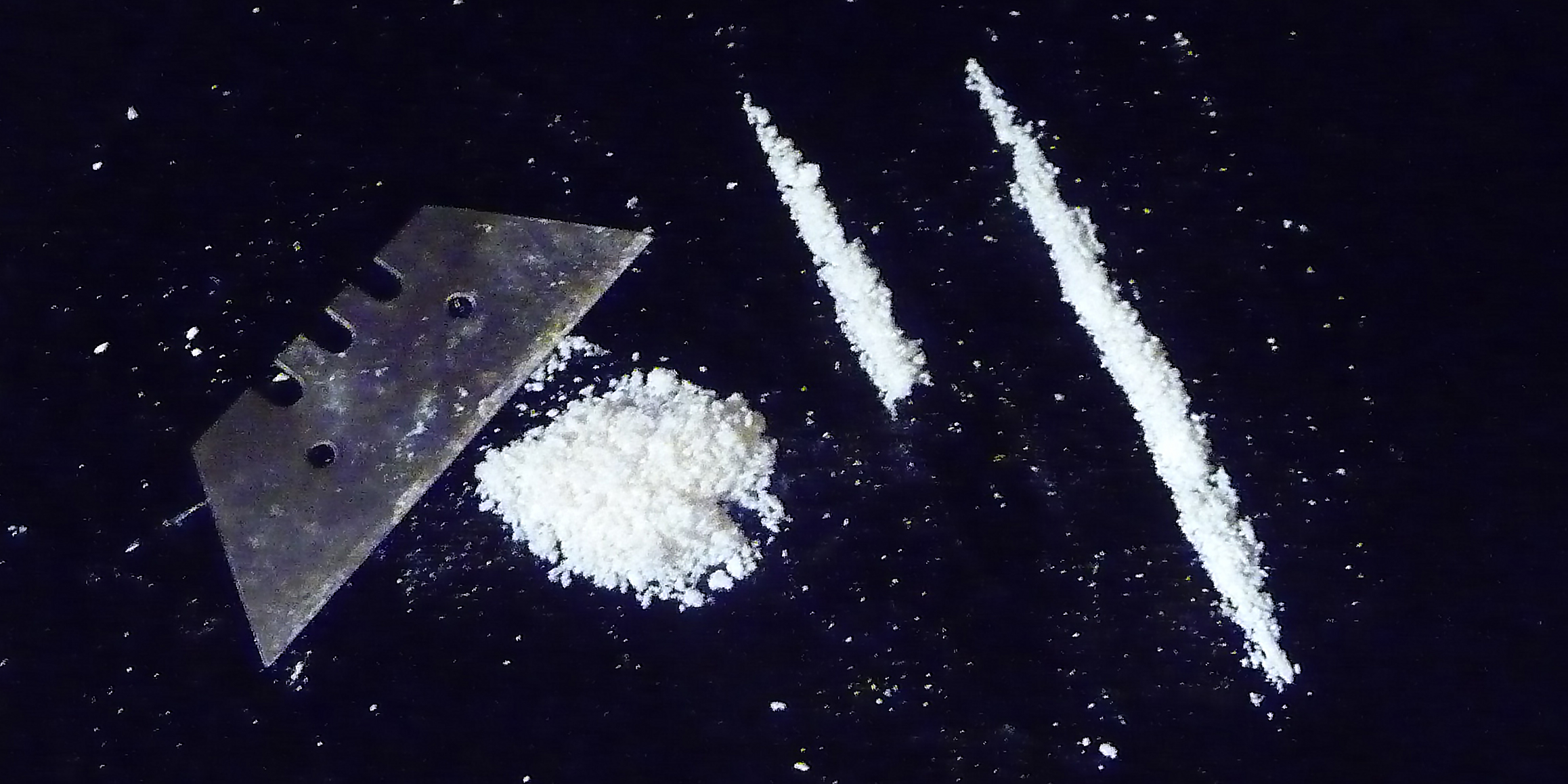 Amphetamin für den Konsum vorbereitet
