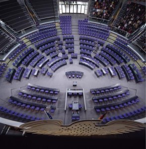 Die Union hätte mit nur fünf Abgeordneten mehr die absolute Mehrheit. Foto: Bundestag