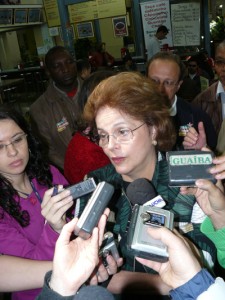 Dilma Rousseff in Porto Alegre
