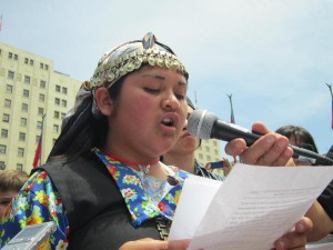 Niña Mapuche
