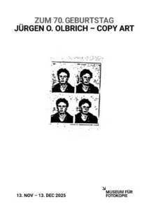 Plakat Jürgen O. Olbrich