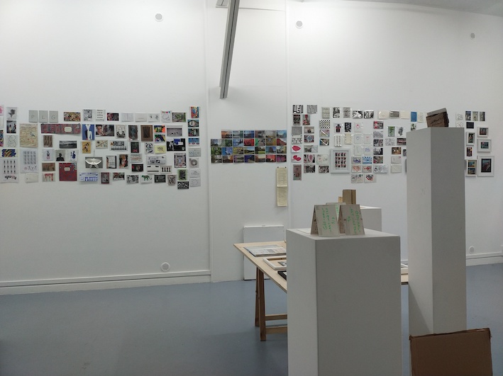 Cartes Postales et Mail-Art Ausstellung in Immanence, Paris