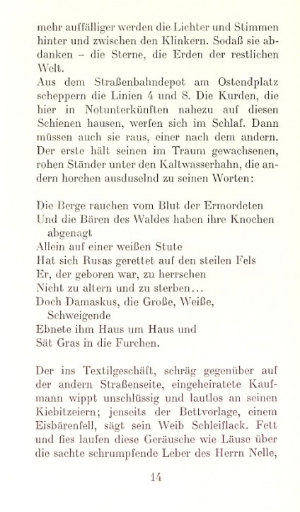 Manfred Esser, Ostend-Roman, März Verlag