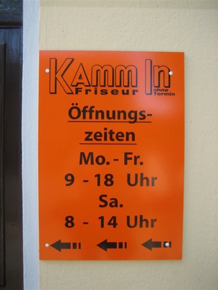 Salon Kamm In in Rheinsberg, tazblog Schröder & Kalender, Foto Barbara Kalender