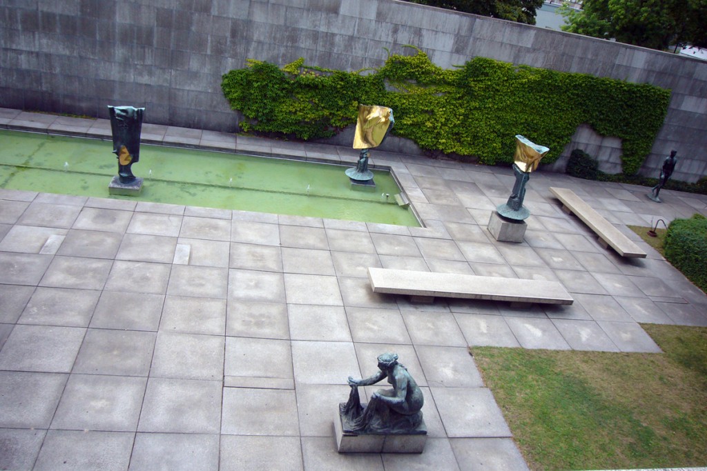 Skulpturengarten der Neuen Nationalgalerie Berlin, Foto: Barbara Kalender