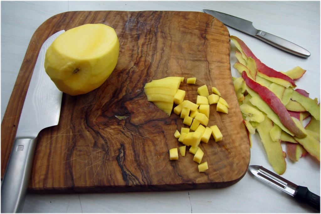 Mango-Gurken-Salat, tazblog Schröder & Kalender, Foto: Barbara Kalender