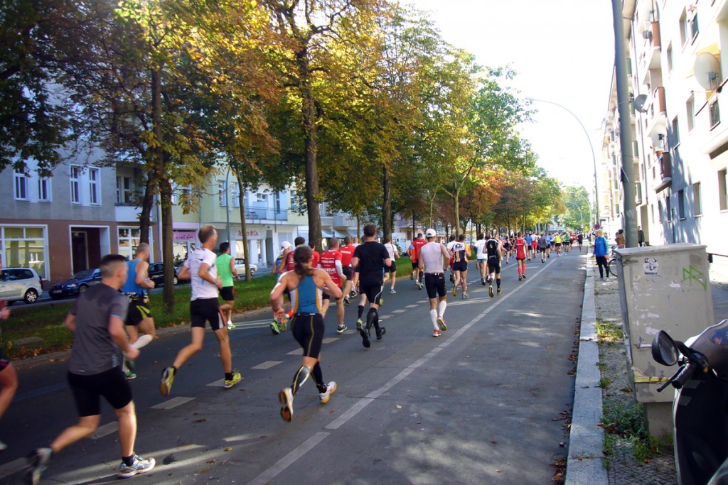 40. Marathon in Berlin, Martin-Luther-Straße, Foto: Barbara Kalender
