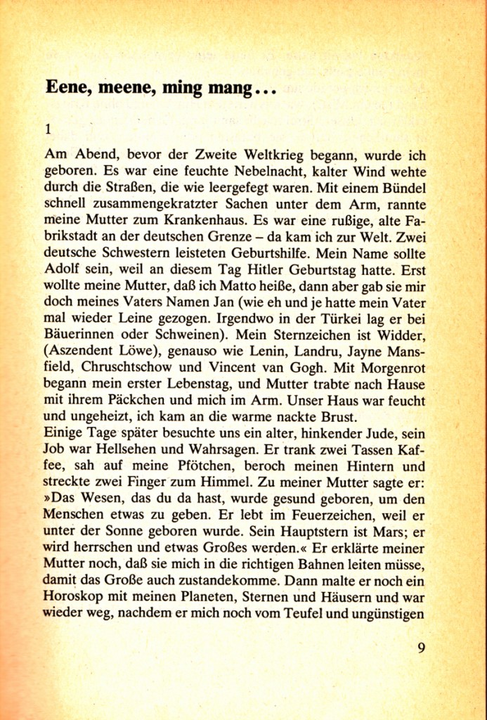 Jan Cremer, Ich Jan Cremer I und II, März Verlag, tazblog Schröder & Kalender