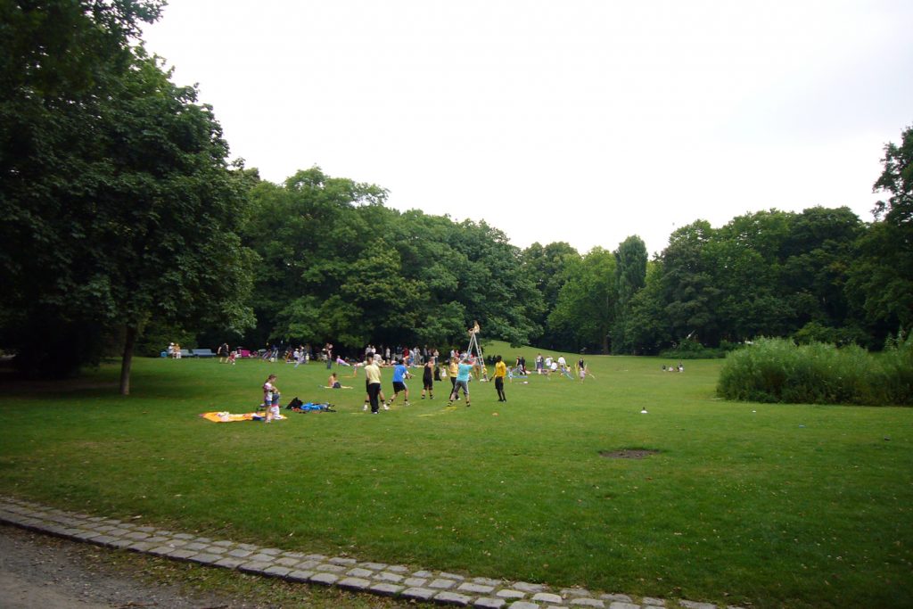 Kindergeburtstag im Volkspark, Foto: Barbara Kalender
