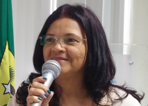 Rosângela Alves de Oliveira vom Brasilianischen Forum für Solidarische Ökonomie. Photo: privat